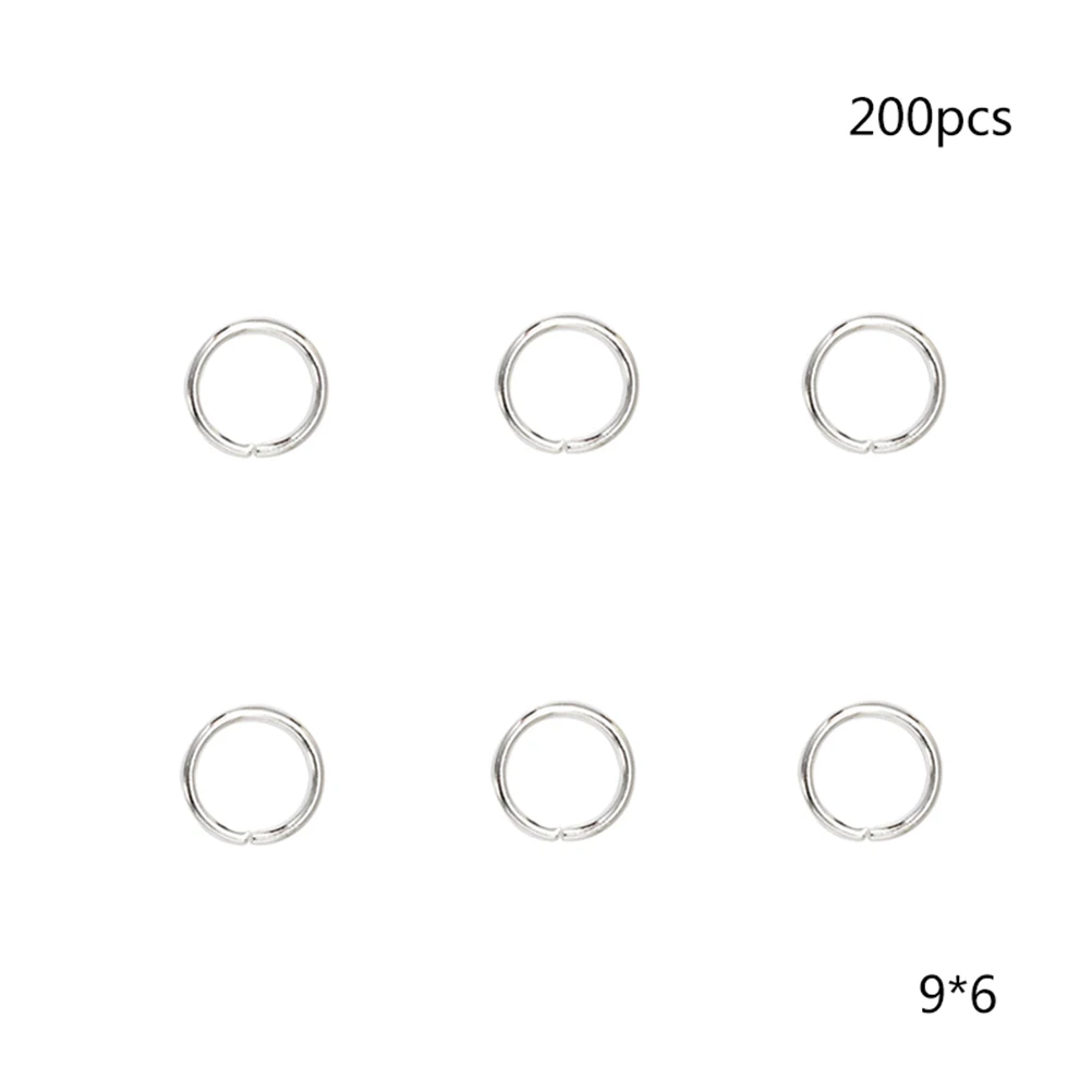 200pcs Split Rings Rings Bag Buckle Key Chain Stainless Steel Split Rounds Jewelry Crafts Project Lightweight
200pcs Split Rings Rings Bag Buckle Key Chain Stainless Steel Split Rounds Jewelry Crafts Project Lightweight