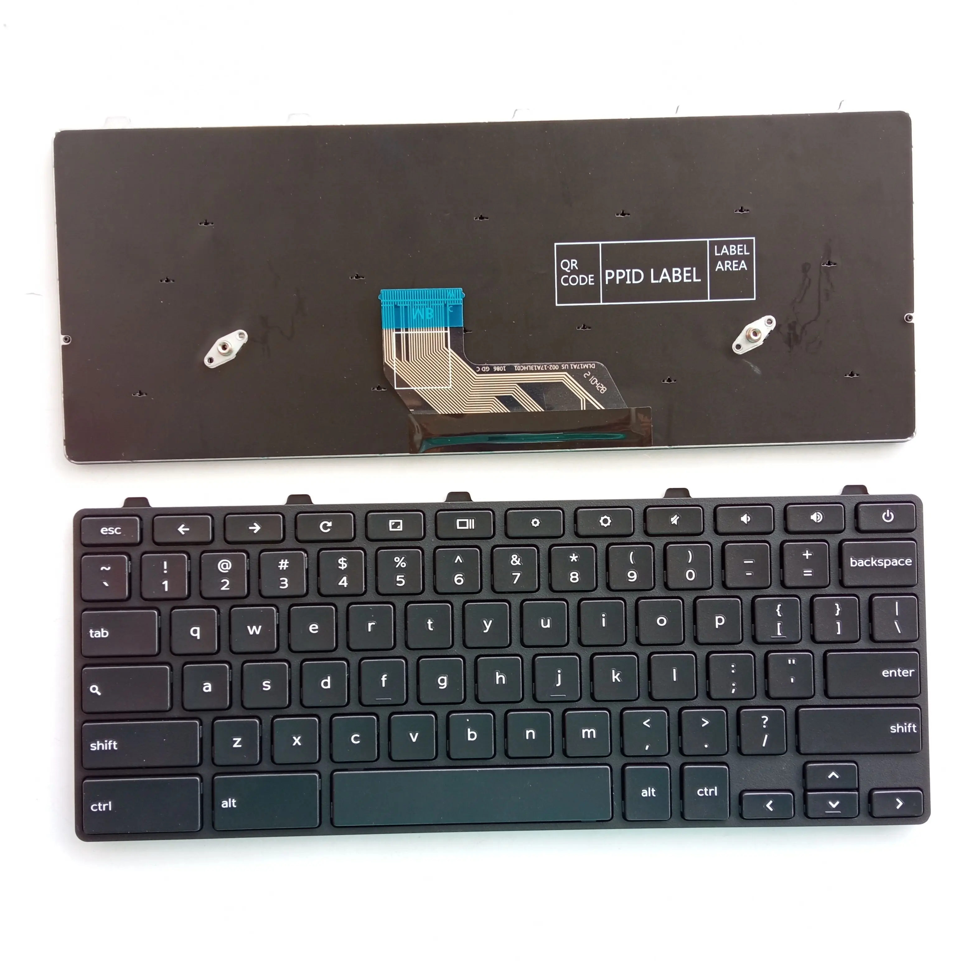 US Laptop Keyboard for DELL Chromebook 13 3380,3180 3189/3181 PFV66 no pointer no backlight
US Laptop Keyboard for DELL Chromebook 13 3380,3180 3189/3181 PFV66 no pointer no backlight