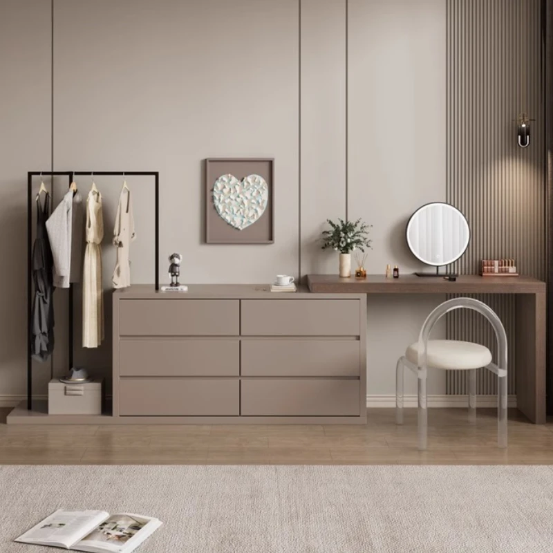 Wood Dresser Bedroom Makeup Vanities Bedside Cabinet Small Apartment Toiletries Luxury Tocador Maquillaje Living Room Furniture
Wood Dresser Bedroom Makeup Vanities Bedside Cabinet Small Apartment Toiletries Luxury Tocador Maquillaje Living Room Furniture