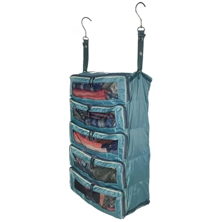 Hanging Suitcase Organizer for Travel Large Luggage Organizer Fits Any Suitcase, Mesh Window Packing Cubes, Black, Space-Saving
Hanging Suitcase Organizer for Travel Large Luggage Organizer Fits Any Suitcase, Mesh Window Packing Cubes, Black, Space-Saving