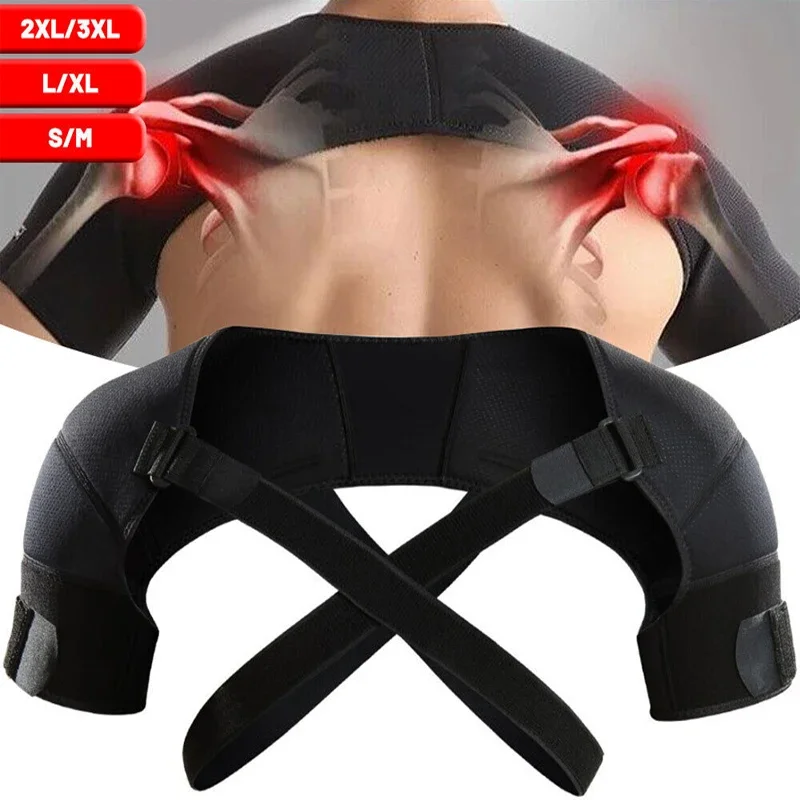 Double Shoulder Brace Support Belt Strap Adjustable Pressurized Breathable Protective Shoulder Strap for Back Pain Relief
Double Shoulder Brace Support Belt Strap Adjustable Pressurized Breathable Protective Shoulder Strap for Back Pain Relief