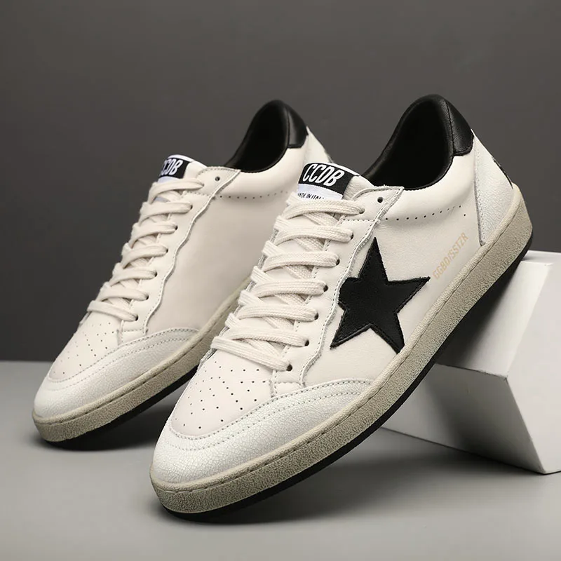 Sneaker comfortable fashion classic top layer leather cracked skin dirty shoes men's trendy Sneakers39-44High-Quality summer
Sneaker comfortable fashion classic top layer leather cracked skin dirty shoes men's trendy Sneakers39-44High-Quality summer