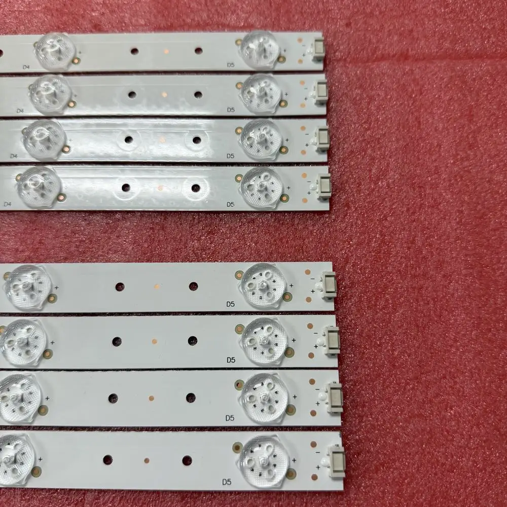 8pcs/set LED strip For 5LED Philco Ph43e60dsgw Ph43e60 Polaroid TF-LED43S27T2 Polaroid TQL43F4PR001 43E3000 5800-W43001-3P00
8pcs/set LED strip For 5LED Philco Ph43e60dsgw Ph43e60 Polaroid TF-LED43S27T2 Polaroid TQL43F4PR001 43E3000 5800-W43001-3P00