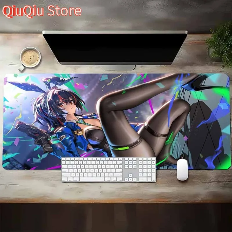 1pc Cyberpunk Girl Washable Non-Slip Rubber Mouse Pad - Vibrant Blue & Purple Design with Anime Character, Premium Gaming & Offi
1pc Cyberpunk Girl Washable Non-Slip Rubber Mouse Pad - Vibrant Blue & Purple Design with Anime Character, Premium Gaming & Offi