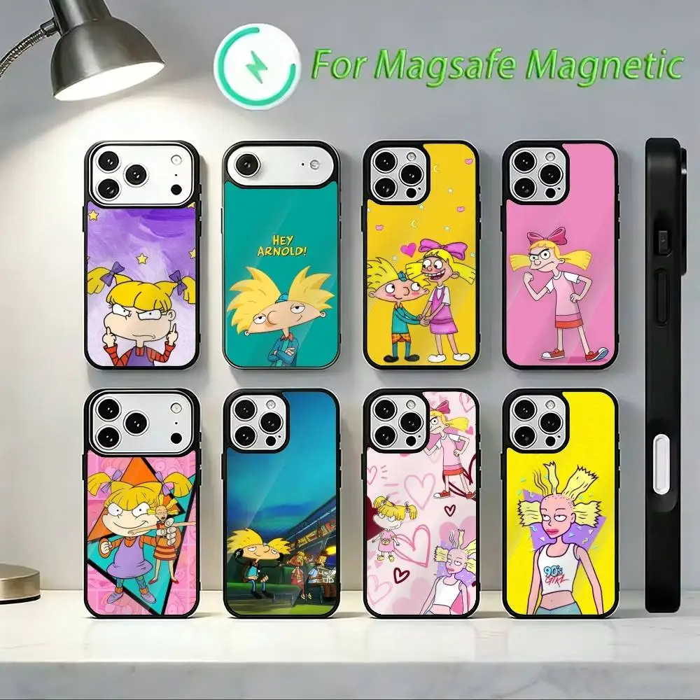 H-Hey Arnold Helga Bonito Phone Case For iPhone 14,16,15,13,17,12,Plus,Pro,Max Magnetic For Magsafe Frosted Cover
H-Hey Arnold Helga Bonito Phone Case For iPhone 14,16,15,13,17,12,Plus,Pro,Max Magnetic For Magsafe Frosted Cover