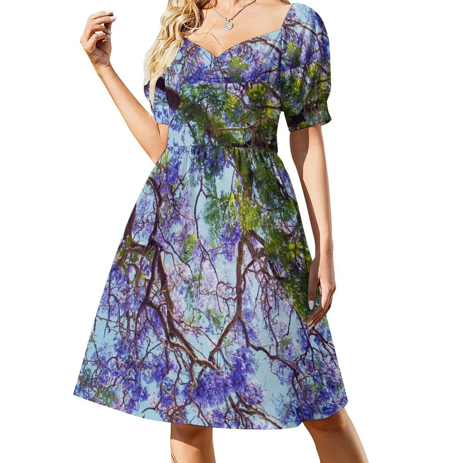 Purple Jacaranda Tree Oil Paint Short Sleeved Dress Long dresses luxury woman party dress women's summer dresses 2025 Dress
Purple Jacaranda Tree Oil Paint Short Sleeved Dress Long dresses luxury woman party dress women's summer dresses 2025 Dress