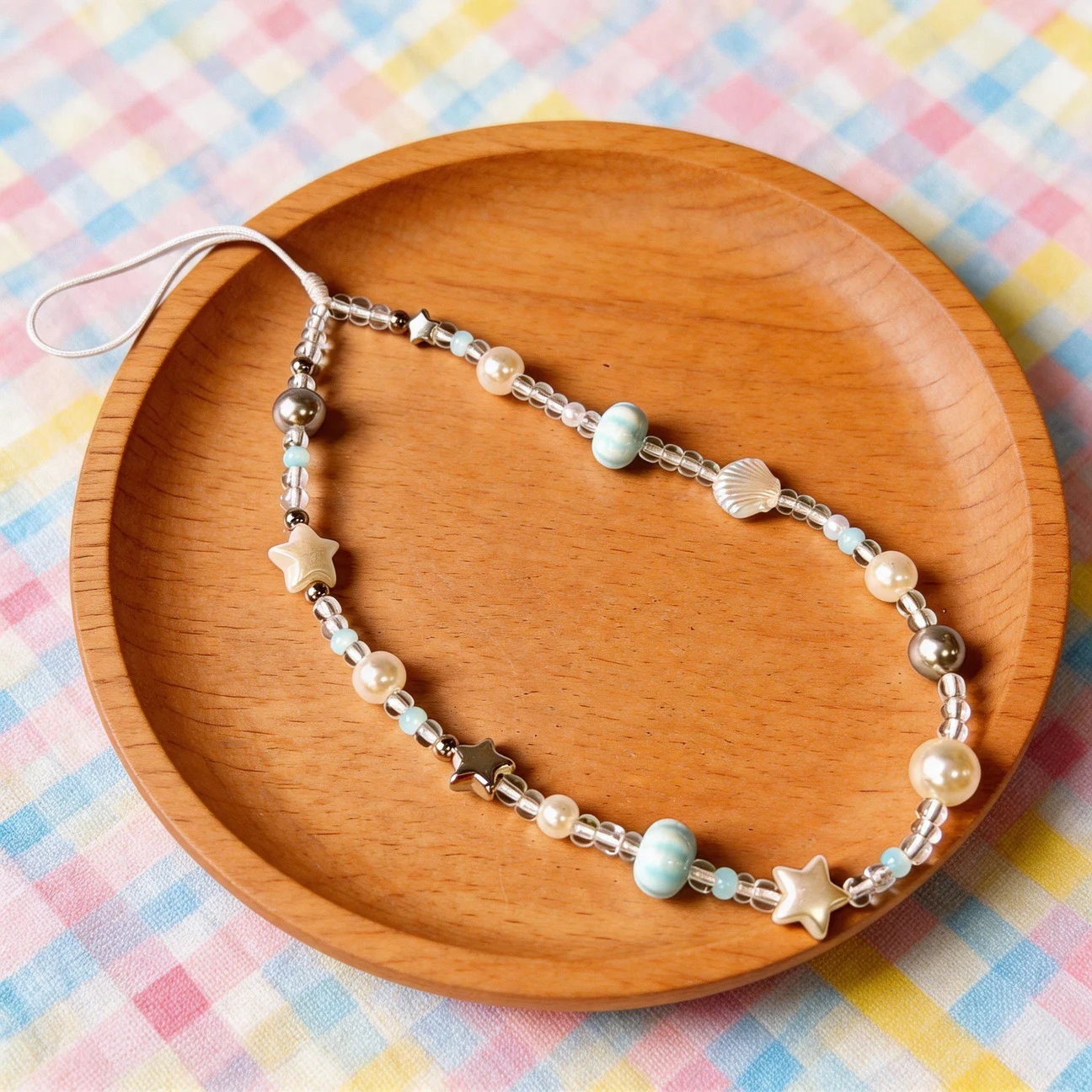 Ocean Breeze Pearl Beaded Phone Lanyard Aesthetic Shell Star Charm Strap Y2K Handmade Mobile Hanging Wristlet for Women Bag
Ocean Breeze Pearl Beaded Phone Lanyard Aesthetic Shell Star Charm Strap Y2K Handmade Mobile Hanging Wristlet for Women Bag
