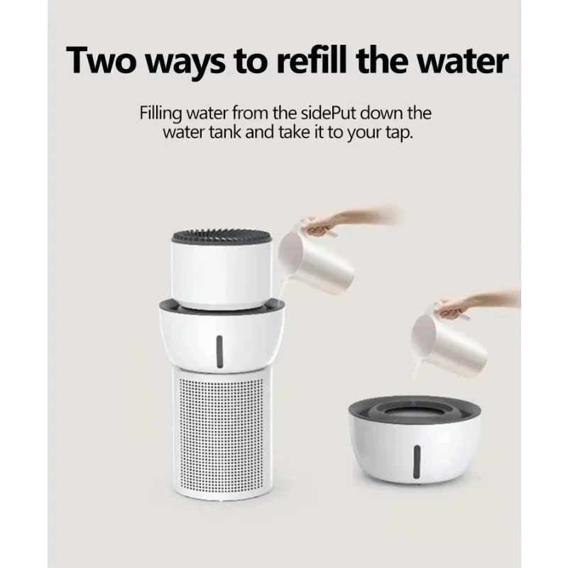 2024 New Smart Air Purifier Large CADR With Humidifier Function for Korea
2024 New Smart Air Purifier Large CADR With Humidifier Function for Korea