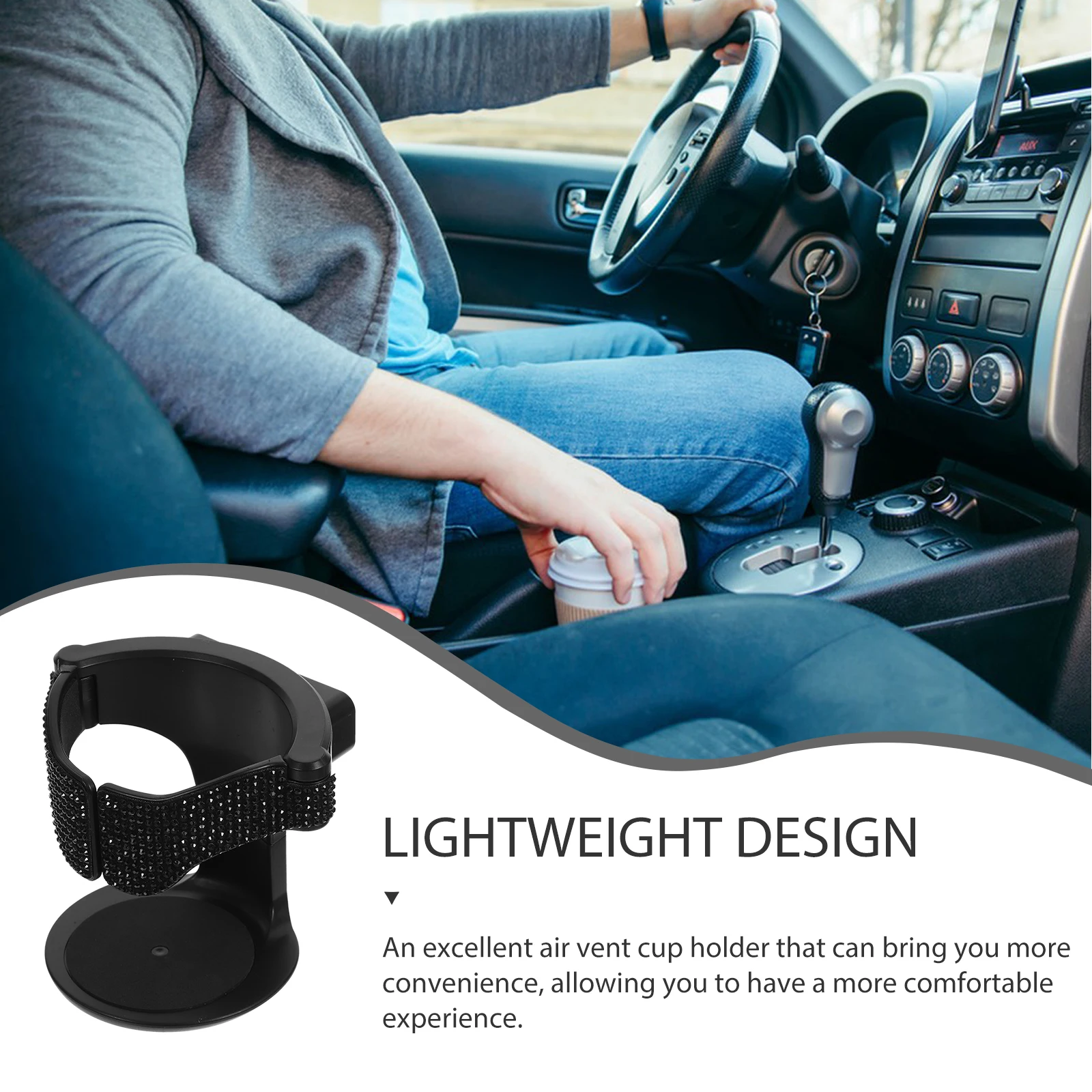 Sturdy Car Air Vent Mount Bling Drink For Water Bottle Automotive Accessories Vent Cup Holder For Most Cups Rhinestone Decor
Sturdy Car Air Vent Mount Bling Drink For Water Bottle Automotive Accessories Vent Cup Holder For Most Cups Rhinestone Decor