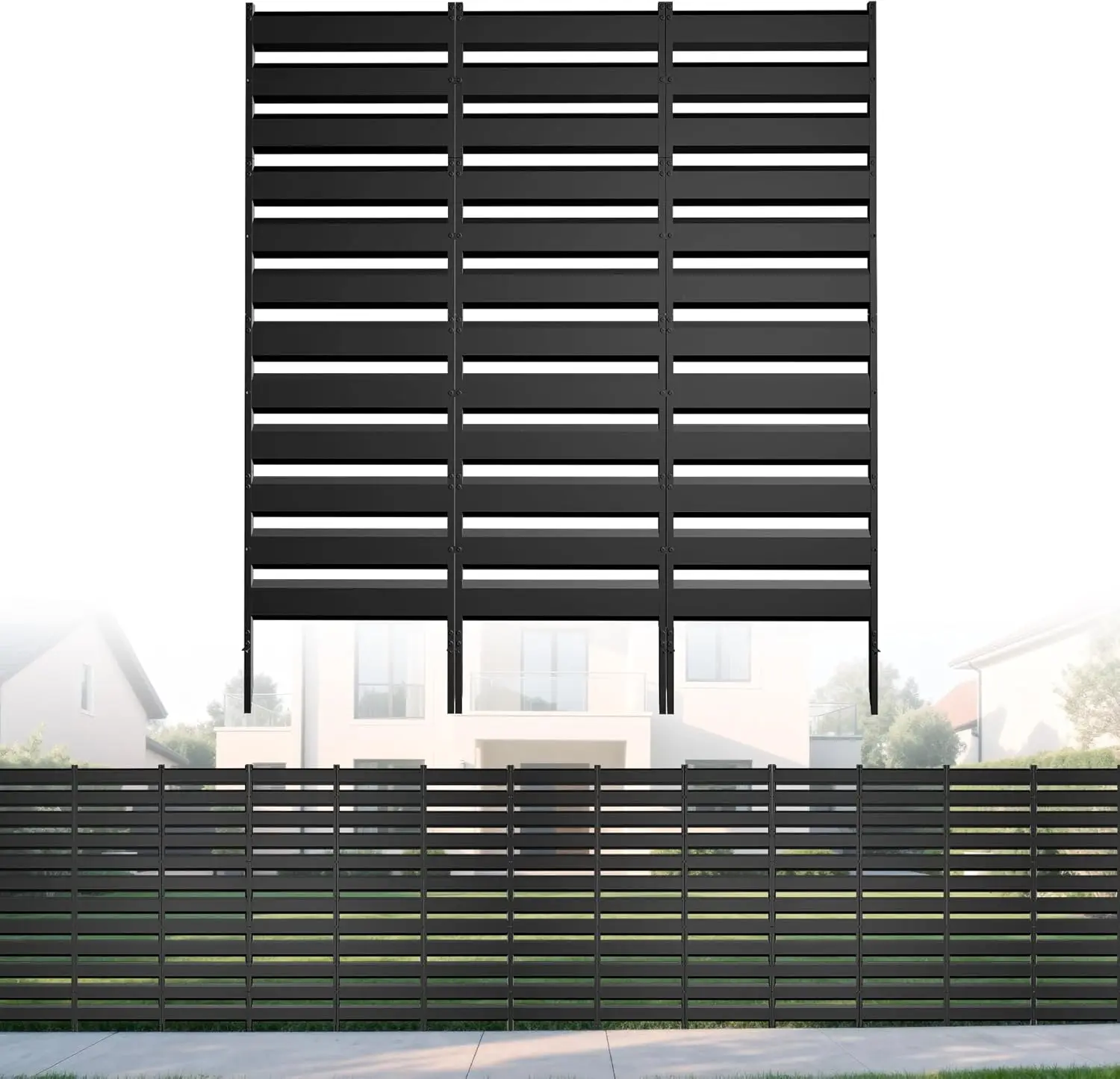 48in H x 45in W Air Conditioner Fence Screen Trash Can Privacy Fence Panels for Outside Unit Pool Eequipment Enclosure No Dig
48in H x 45in W Air Conditioner Fence Screen Trash Can Privacy Fence Panels for Outside Unit Pool Eequipment Enclosure No Dig