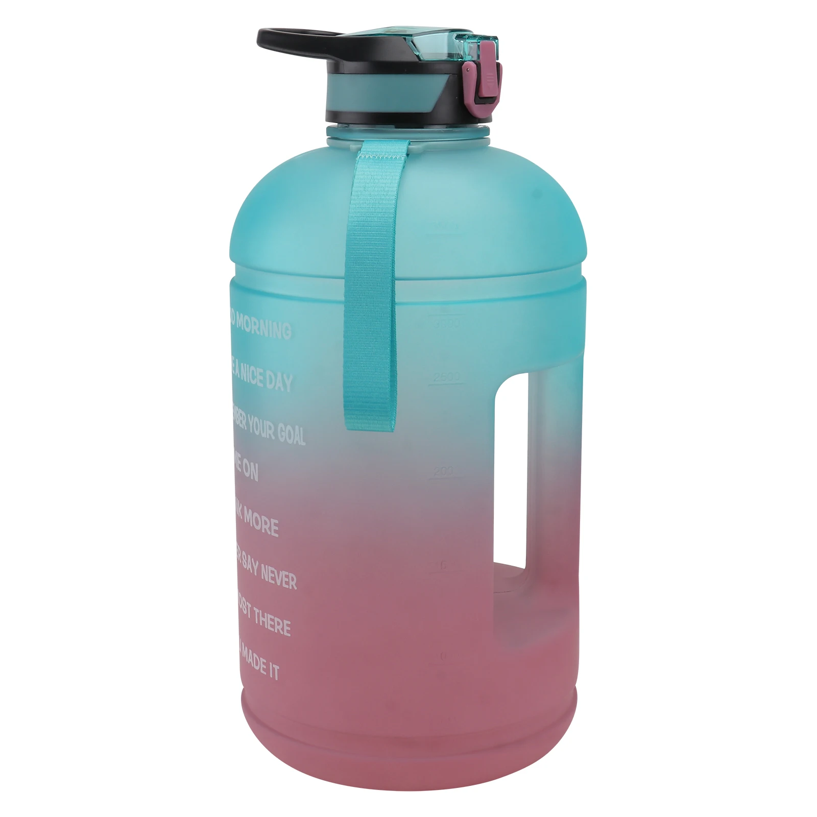 Gradient Water Bottles PETG Plastic Portable Sports Bucket Creative Jug Wide Mouth Camping Hiking Travel Picnic
Gradient Water Bottles PETG Plastic Portable Sports Bucket Creative Jug Wide Mouth Camping Hiking Travel Picnic