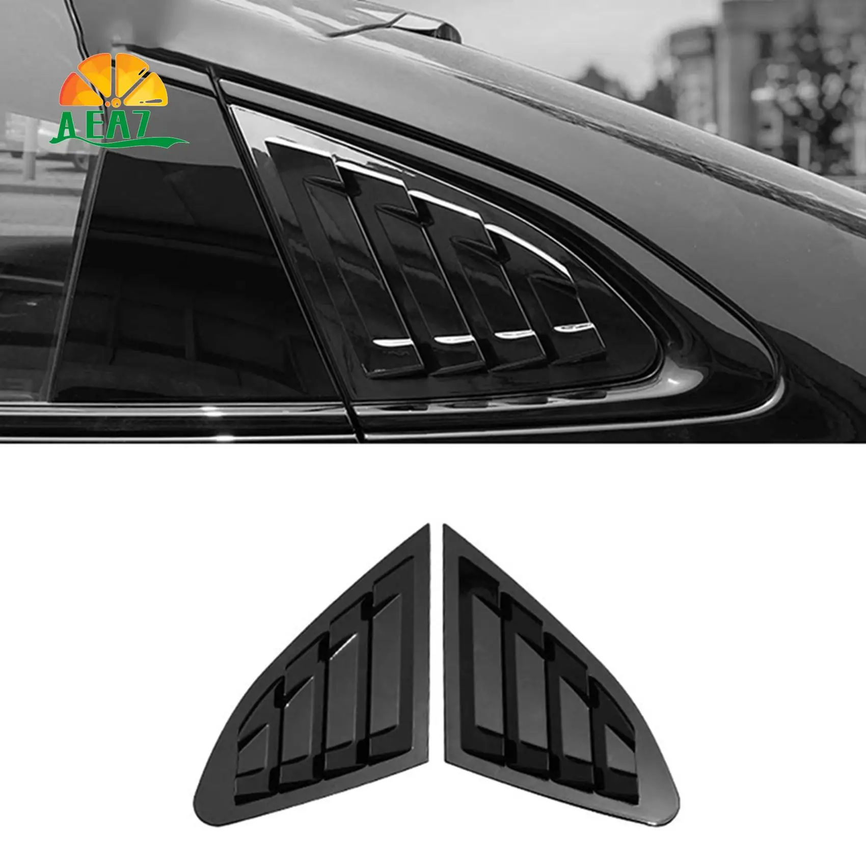 AEA7-Car Rear Window Louver Shutter Cover Trim For Malibu 2016 2017 2018 2019 Window Side Vent Trim Glossy Black
AEA7-Car Rear Window Louver Shutter Cover Trim For Malibu 2016 2017 2018 2019 Window Side Vent Trim Glossy Black