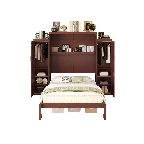 #Modern Bed Solid Pine Wood Full Wall Bed Wardrobe Storage Shelf Foldable Platform Bedframe
#Modern Bed Solid Pine Wood Full Wall Bed Wardrobe Storage Shelf Foldable Platform Bedframe