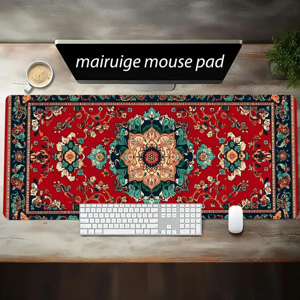 Red Green Persian Art Mouse Pad Large Computer Office Game Table Mat XXL Rubber Non-slip Gaming Keyboard Mousepad Long Desk Pads
Red Green Persian Art Mouse Pad Large Computer Office Game Table Mat XXL Rubber Non-slip Gaming Keyboard Mousepad Long Desk Pads