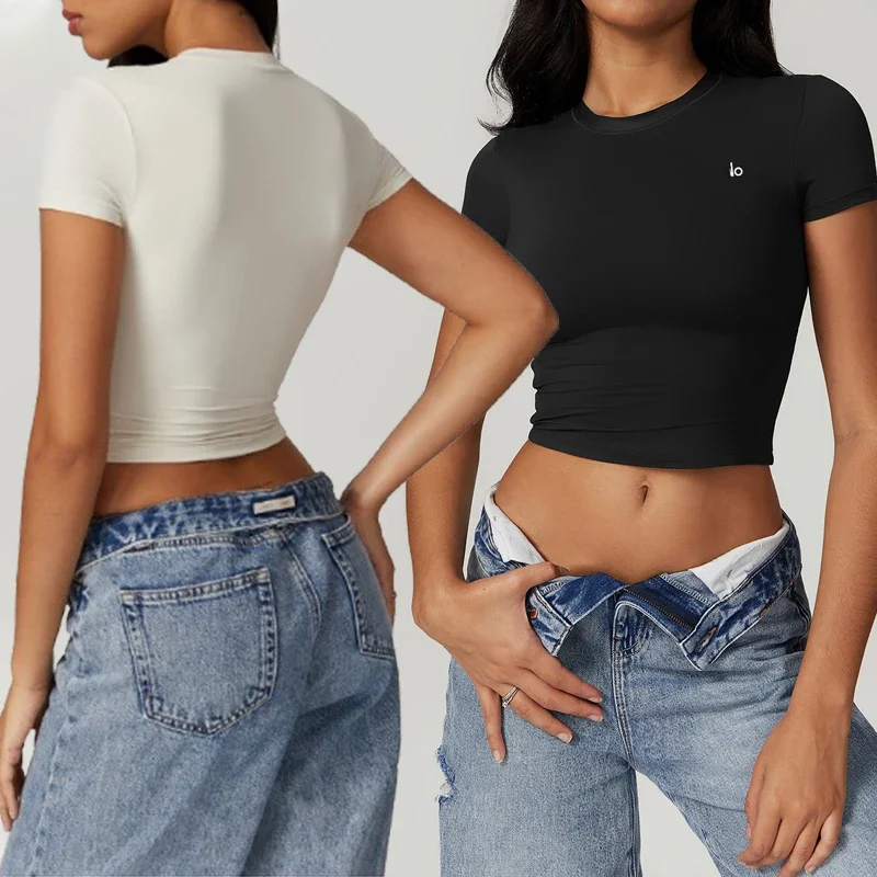 New Yoga Casual Peplum Tight Quick Dry Fitness Top Yoga Clothing Running Pilates Sports T-Shirt Short Sleeve
New Yoga Casual Peplum Tight Quick Dry Fitness Top Yoga Clothing Running Pilates Sports T-Shirt Short Sleeve