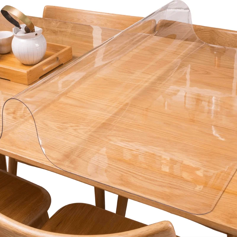 1pc of a 1.5Mm Thick Rectangular Tablecloth Made of Transparent PVC, Designed to Be Heat-Resistant And Durable Against Scratches
1pc of a 1.5Mm Thick Rectangular Tablecloth Made of Transparent PVC, Designed to Be Heat-Resistant And Durable Against Scratches