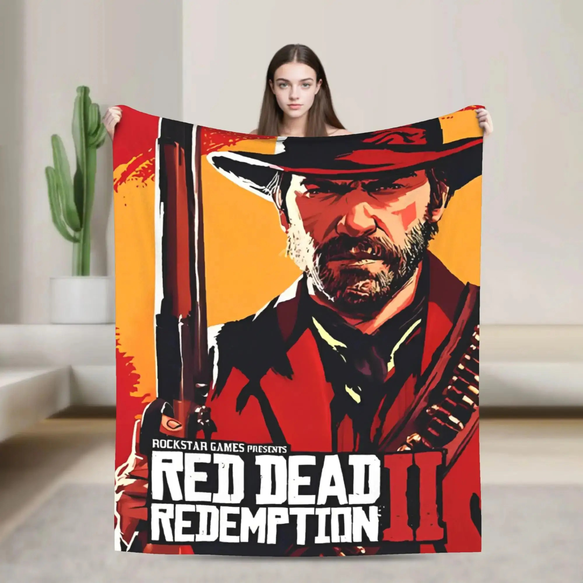 Arthur Morgan Red Dead Redemption Flannel Blanket Soft Warm Throw Blanket for Home Decor Picnic Bedspread Sofa Bed Cover
Arthur Morgan Red Dead Redemption Flannel Blanket Soft Warm Throw Blanket for Home Decor Picnic Bedspread Sofa Bed Cover