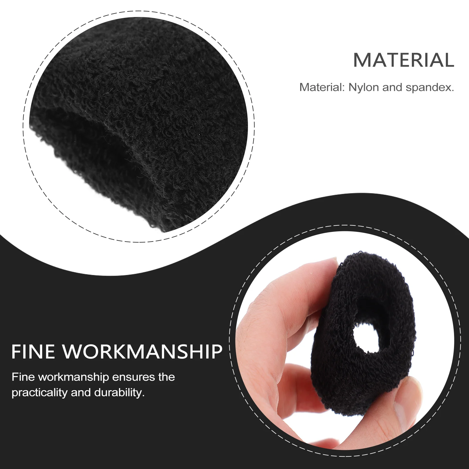 12 PCS Thickened Towel Hair Ring Accessories for Daily Wear Ponytail Holder Stretch Tie Elastic Seamless Ties
12 PCS Thickened Towel Hair Ring Accessories for Daily Wear Ponytail Holder Stretch Tie Elastic Seamless Ties