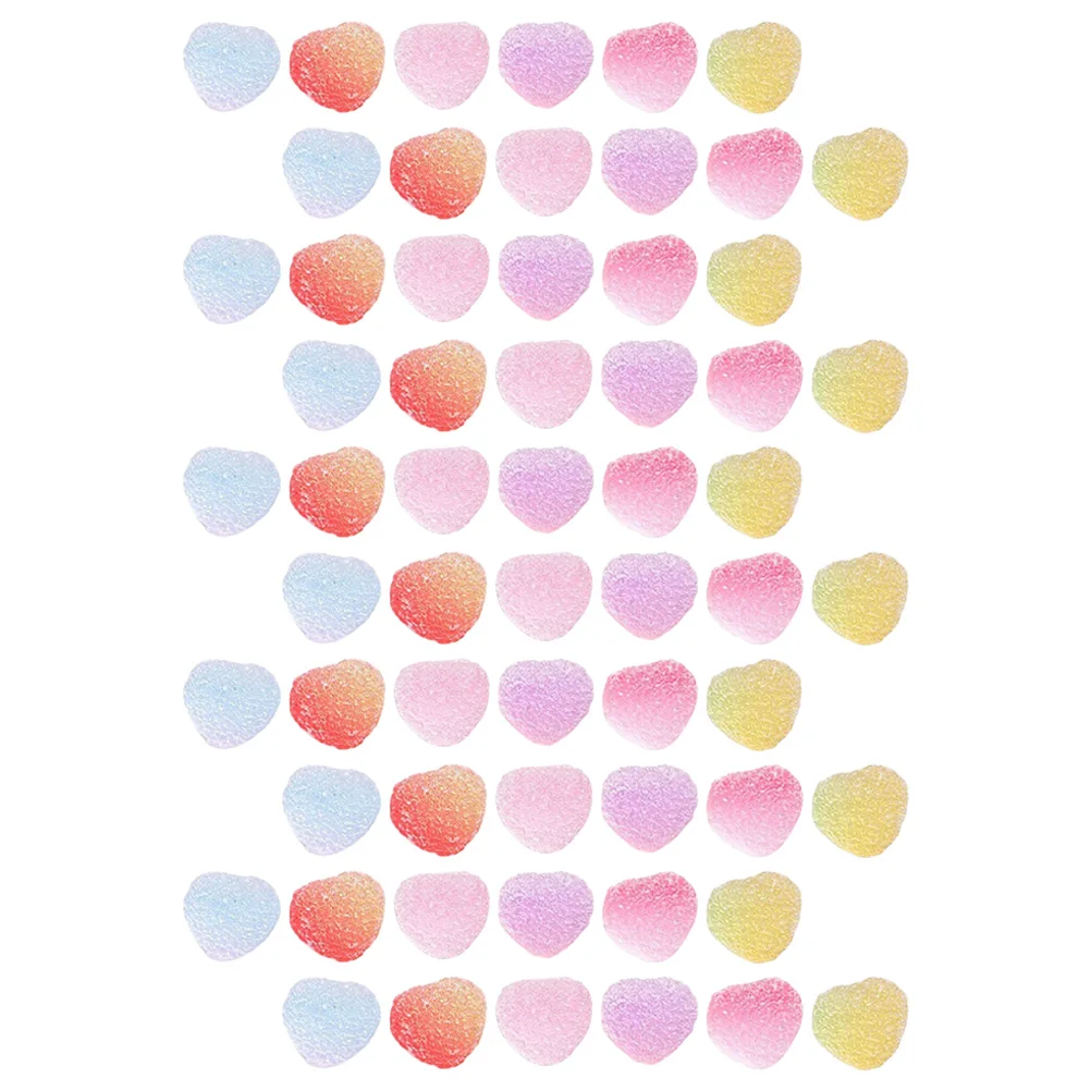 60 Pcs Simulated Love Candy Fondant Miniature Things Cream Food Charms for Lip Gloss Resin Fake Soft Craft
60 Pcs Simulated Love Candy Fondant Miniature Things Cream Food Charms for Lip Gloss Resin Fake Soft Craft