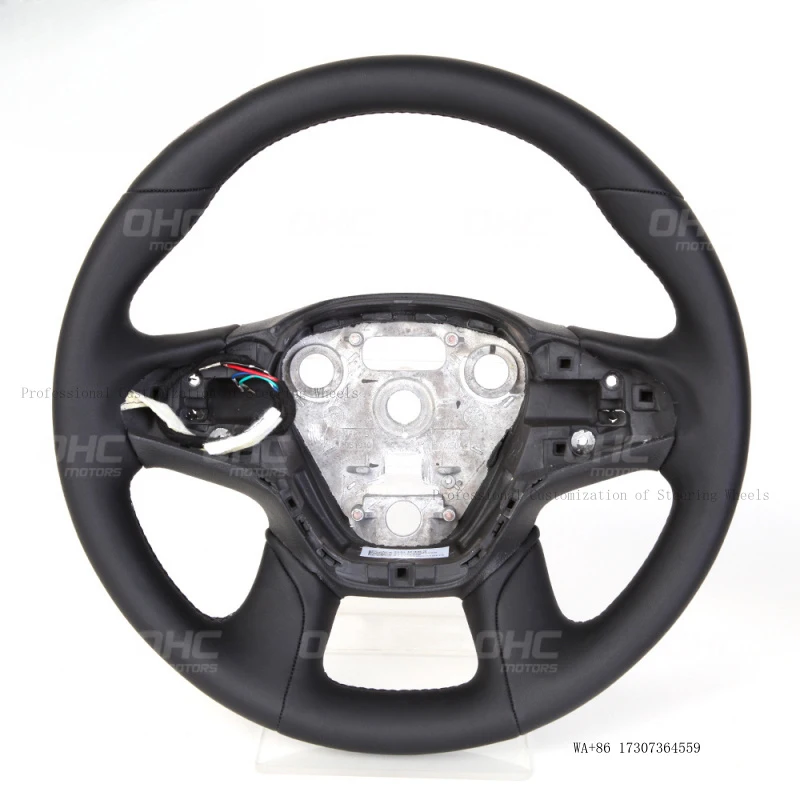 Factory direct sales suitable for Buick GL8 flat leather four-spoke car steering wheel, customized for business vehicles
Factory direct sales suitable for Buick GL8 flat leather four-spoke car steering wheel, customized for business vehicles