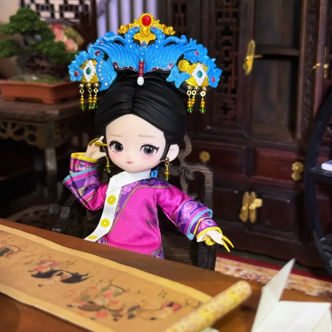 COME4FREE 1/12 BJD Blind Box Doll Joint Movable Chinese Palace Figure Mystery Box Collectible Toy Inspired by Zhen Huan
COME4FREE 1/12 BJD Blind Box Doll Joint Movable Chinese Palace Figure Mystery Box Collectible Toy Inspired by Zhen Huan