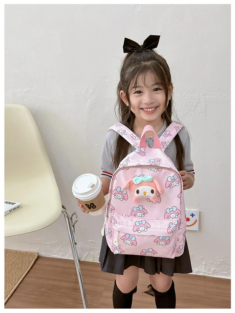 Sanrio Backpack Anime Hello Kitty Kuromi Cinnamoroll My Melody Student Bag Large Capacity Boys and Girls Gift
Sanrio Backpack Anime Hello Kitty Kuromi Cinnamoroll My Melody Student Bag Large Capacity Boys and Girls Gift