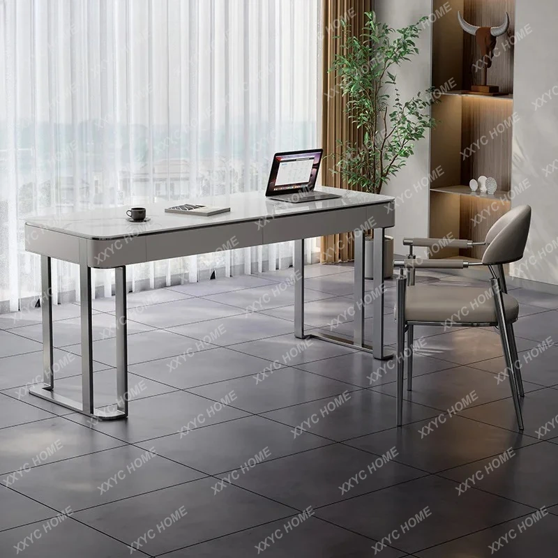 minimalist slate desk, modern simple writing desk, light luxury home study, computer desk medieval office table
minimalist slate desk, modern simple writing desk, light luxury home study, computer desk medieval office table