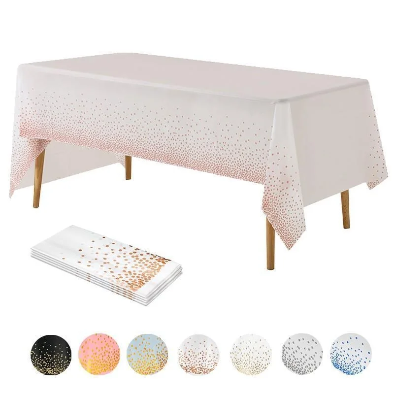 Disposable Tablecloths,PEVA Water and Oil Resistant Table Cloth Reusable Tablecloths For Bbq Party Wedding Picnic Easy To Clean
Disposable Tablecloths,PEVA Water and Oil Resistant Table Cloth Reusable Tablecloths For Bbq Party Wedding Picnic Easy To Clean