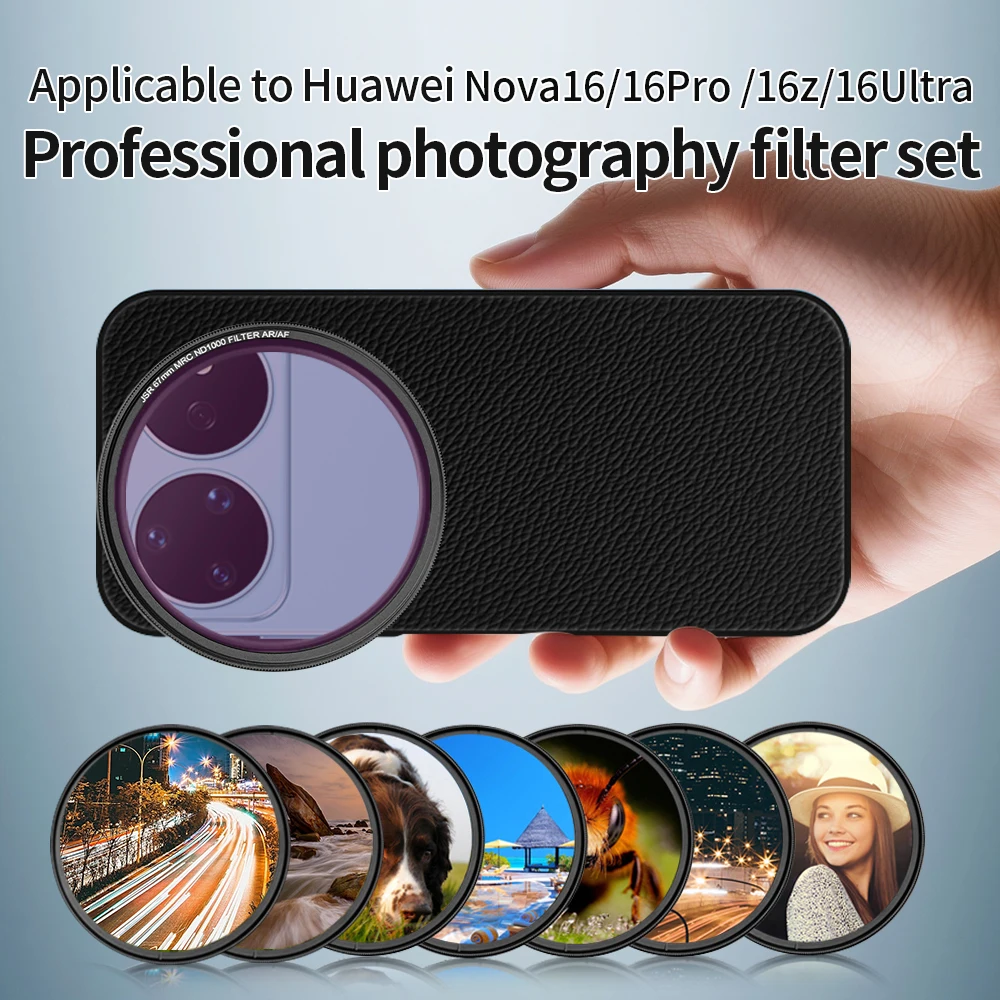 Suitable for Huawei nova 16/16 pro/16z/16 ultra mobile phone filters, photography and photo output auxiliary artifact
Suitable for Huawei nova 16/16 pro/16z/16 ultra mobile phone filters, photography and photo output auxiliary artifact