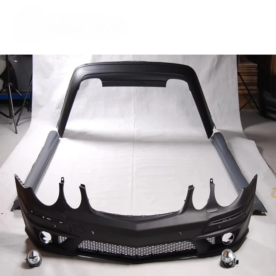 PP Body Kit for E-CLASS W211to E63 with Front Grill Muffler Tips W211 Fog Lights
PP Body Kit for E-CLASS W211to E63 with Front Grill Muffler Tips W211 Fog Lights