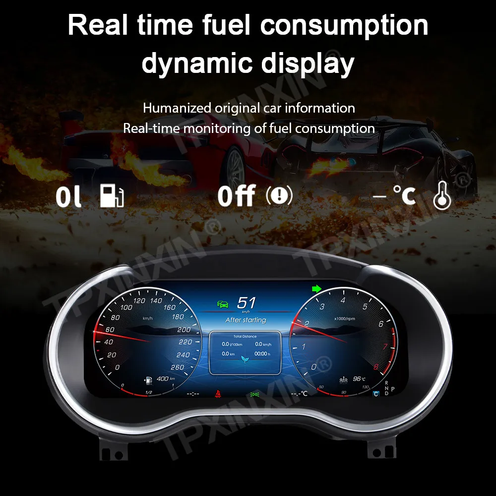 For Mercedes Benz V Class 2016-2023 12.3 Car Radio LCD Digital Cluster Carplay Speedometer Instrument Dashboard Display Smart
For Mercedes Benz V Class 2016-2023 12.3 Car Radio LCD Digital Cluster Carplay Speedometer Instrument Dashboard Display Smart