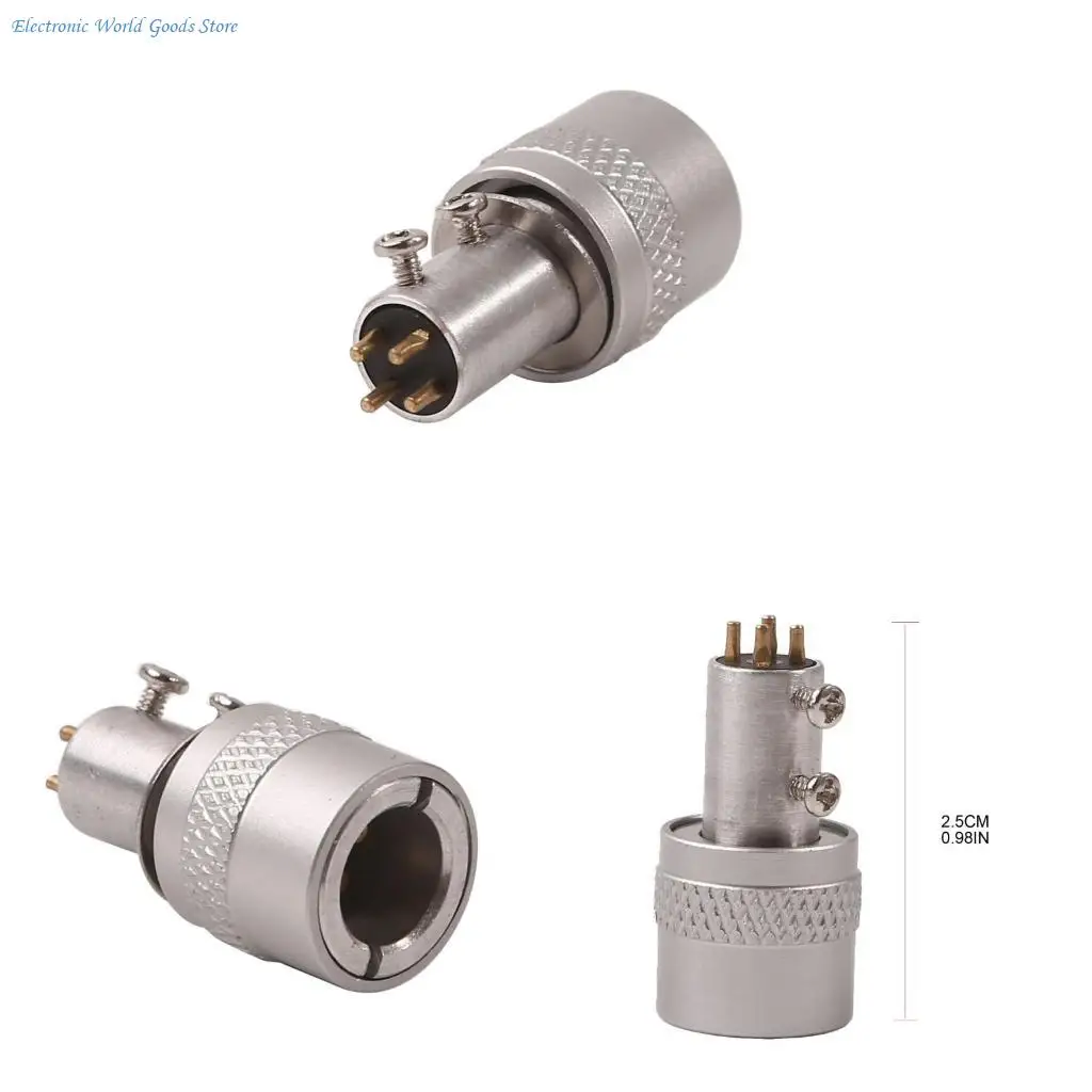 A3PD Aluminum Alloy SME Type Headshell Socket Connector 24K Gold Plated Pin for SME Turntables VinylPlayers Audiophiles
A3PD Aluminum Alloy SME Type Headshell Socket Connector 24K Gold Plated Pin for SME Turntables VinylPlayers Audiophiles