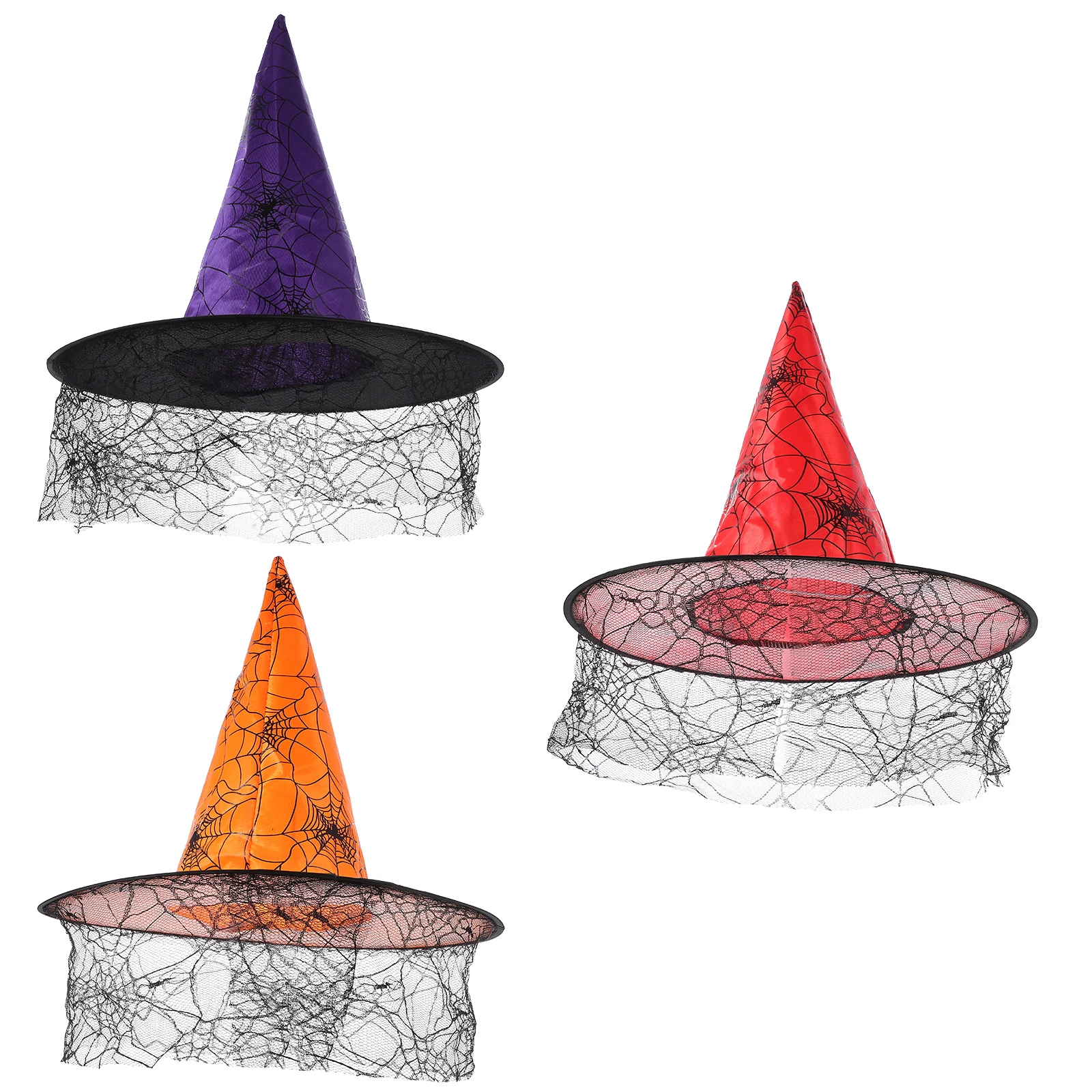 3 Pcs Witch Hat Creative Halloween Party Hats Supplies Decor Cosplay Decorations Clothing
3 Pcs Witch Hat Creative Halloween Party Hats Supplies Decor Cosplay Decorations Clothing