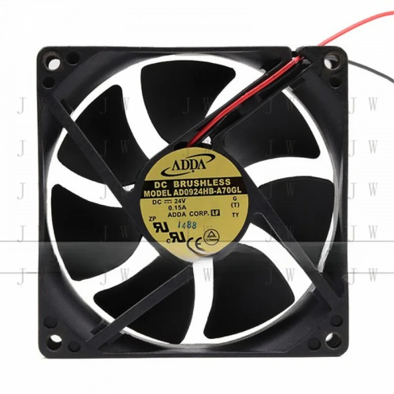 DDJ 1pcs for ADDA AD0924XB-A71GL 24V 0.25A 9cm 2-wire double ball axial fan
DDJ 1pcs for ADDA AD0924XB-A71GL 24V 0.25A 9cm 2-wire double ball axial fan