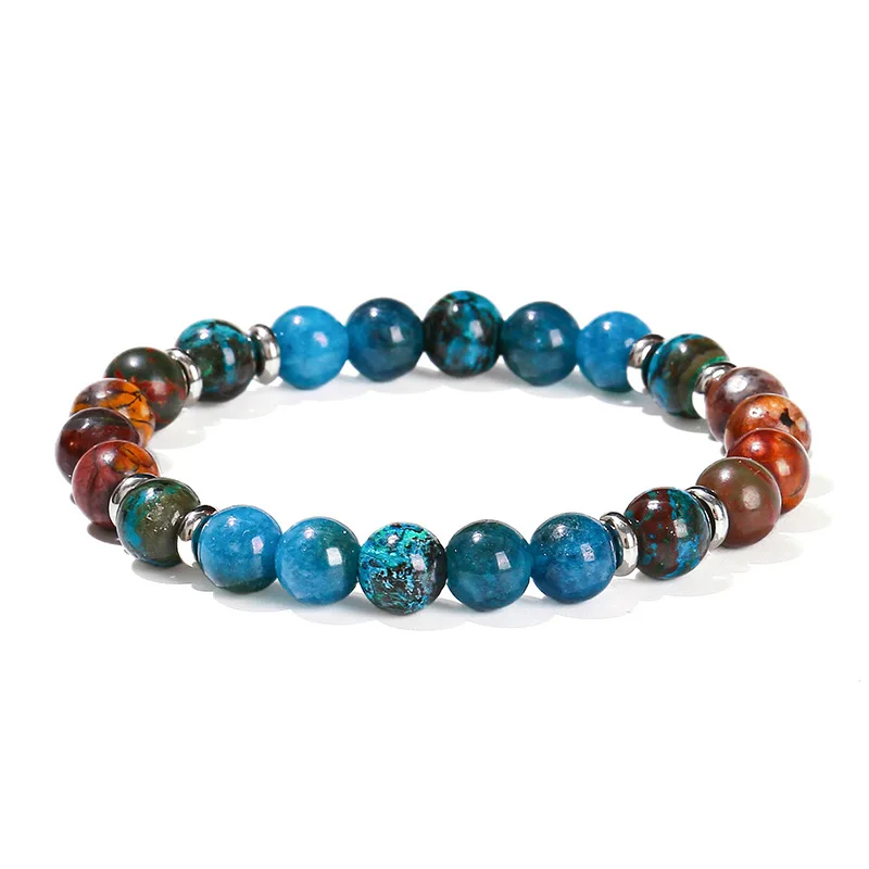 Shinzue Jewelry Natural Red Pine Apatite Chalcedony Mixed -Border Hot Selling Fashion Round Bead Bracelet Wh
Shinzue Jewelry Natural Red Pine Apatite Chalcedony Mixed -Border Hot Selling Fashion Round Bead Bracelet Wh