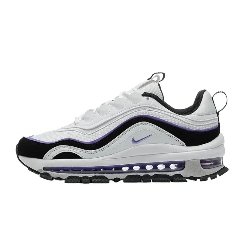 Мужские и женские кроссовки Nike Air Max 97 Futura, амортизирующие, кеды, кроссовки на воздушной подушке, белый/черный
Мужские и женские кроссовки Nike Air Max 97 Futura, амортизирующие, кеды, кроссовки на воздушной подушке, белый/черный