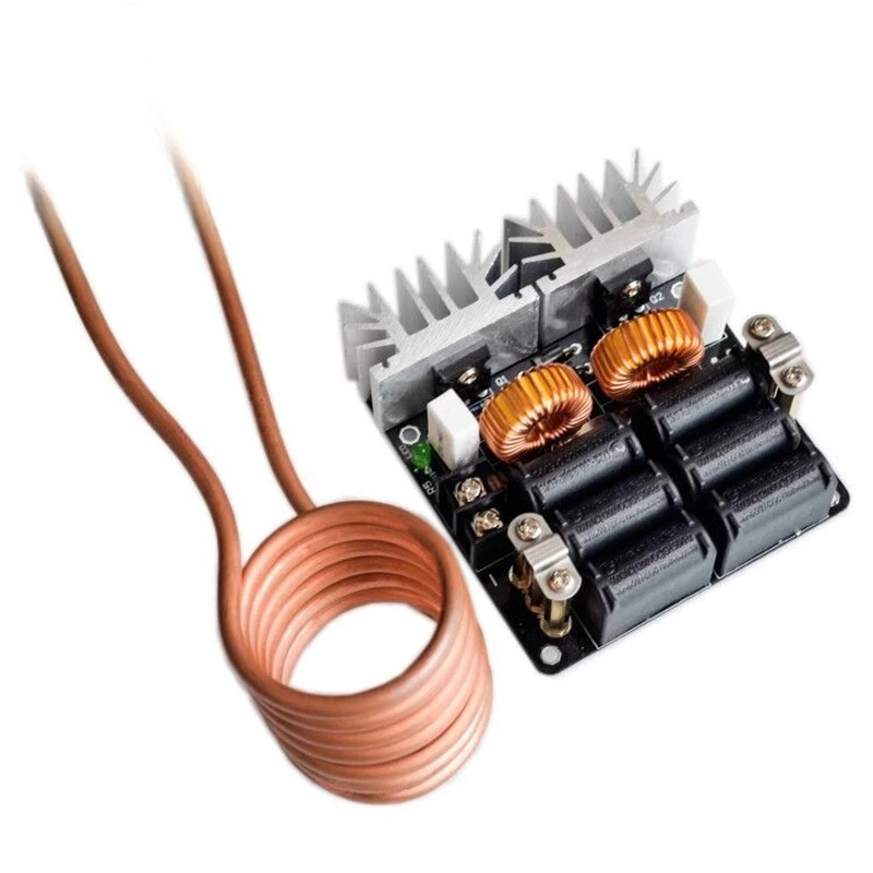 1000W ZVS High Frequency Induction Heating Machine, High Frequency Quenching Intermediate Furnace