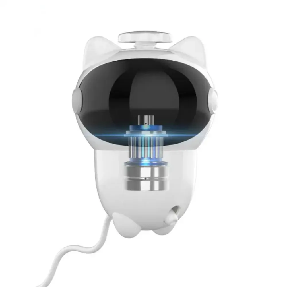 Interactive Laser Feather Cat Toy with 360 Rotating Beam Wall-Mountable Hook Modern Design Plastic Material for Indoor Cats
Interactive Laser Feather Cat Toy with 360 Rotating Beam Wall-Mountable Hook Modern Design Plastic Material for Indoor Cats