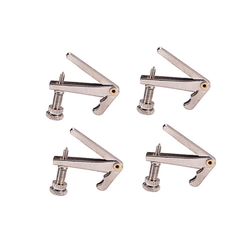4Pcs Violin String Adjusters Heavy Duty Metal Fine Tuners Suitable for Universal Violin Strong and Precise Silver Gold Screws
4Pcs Violin String Adjusters Heavy Duty Metal Fine Tuners Suitable for Universal Violin Strong and Precise Silver Gold Screws