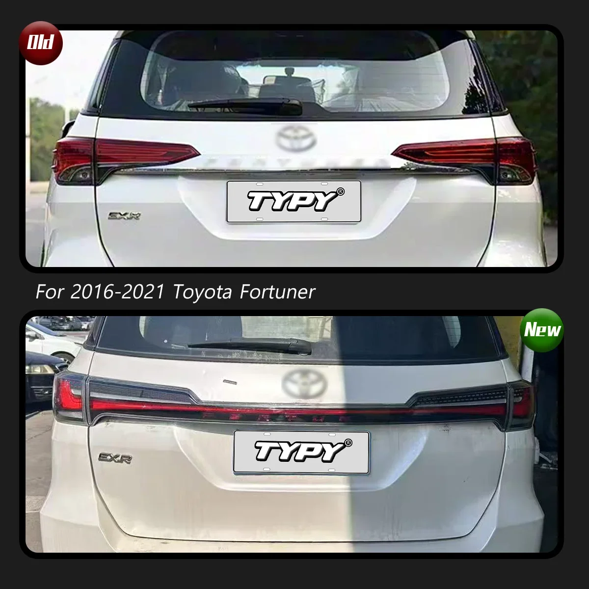 Auto Accessories Car For Toyota Fortuner Taillight 2016-2021 Upgrade Modified to New DRL Dynamic Turn Signal LED Taillight
Auto Accessories Car For Toyota Fortuner Taillight 2016-2021 Upgrade Modified to New DRL Dynamic Turn Signal LED Taillight