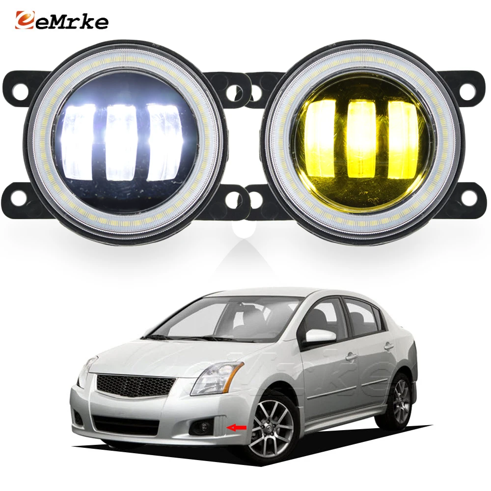 Upgrade Led Fog Lights DRL for Nissan Sentra SE-R or SE-R 2007-2012 Car PTF with Lens Angel Eyes Rings Daytime Running Lamp
Upgrade Led Fog Lights DRL for Nissan Sentra SE-R or SE-R 2007-2012 Car PTF with Lens Angel Eyes Rings Daytime Running Lamp