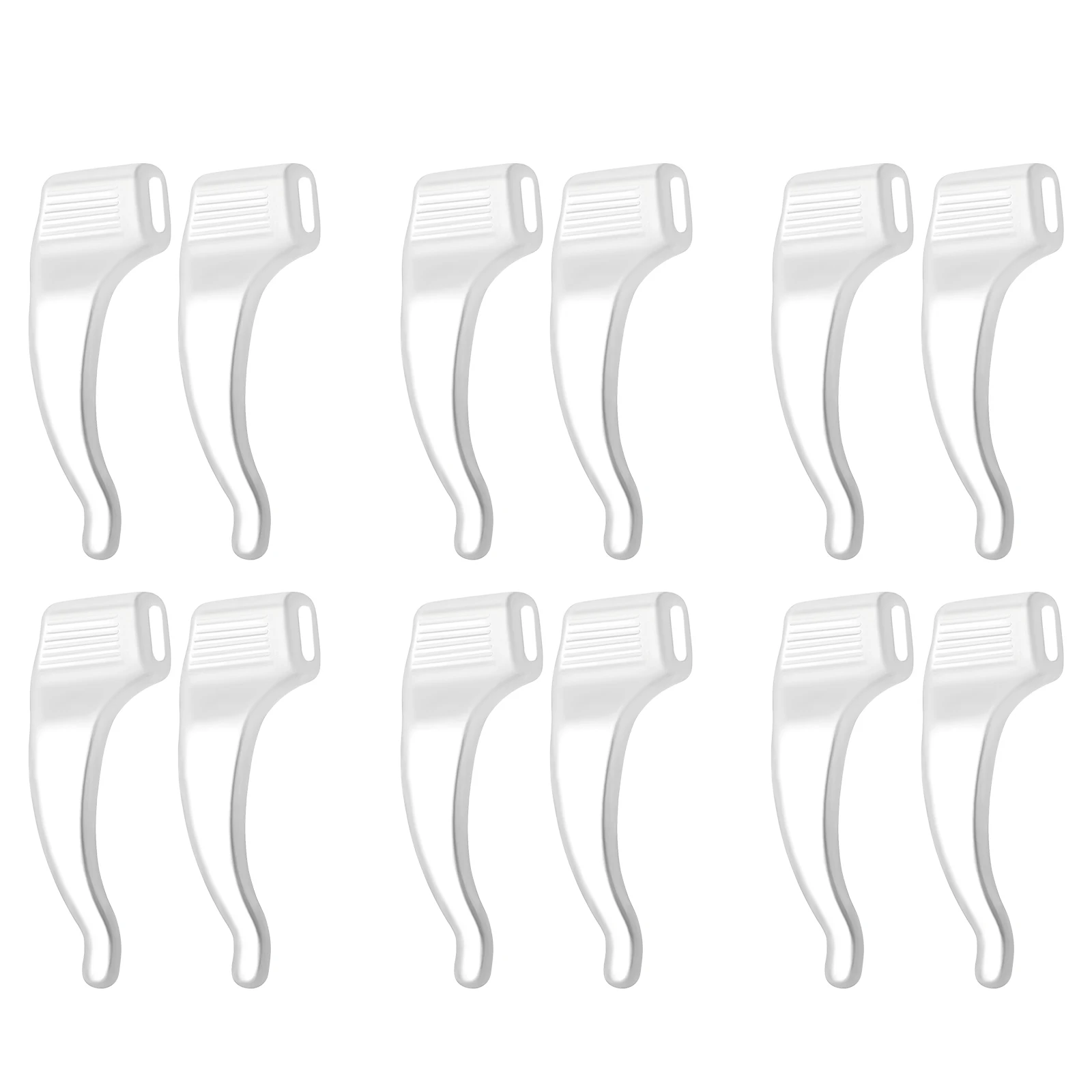 Anti Slip Ear Hooks Transparent Soft Silicone Eyeglasses Grips for Sports Running Glasses Retainer Tool Lightweight
Anti Slip Ear Hooks Transparent Soft Silicone Eyeglasses Grips for Sports Running Glasses Retainer Tool Lightweight