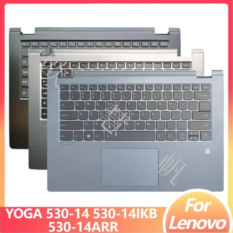 M New for Lenovo YOGA 530-14 530-14IKB 530-14ARR Laptop Palmrest Upper Cover with US Keyboard Silver Black Blue
M New for Lenovo YOGA 530-14 530-14IKB 530-14ARR Laptop Palmrest Upper Cover with US Keyboard Silver Black Blue