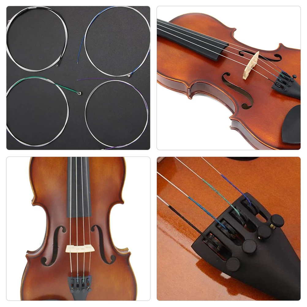Violin Accessories Strings Attachment Instruments Nickel Plated Replacement Parts
Violin Accessories Strings Attachment Instruments Nickel Plated Replacement Parts