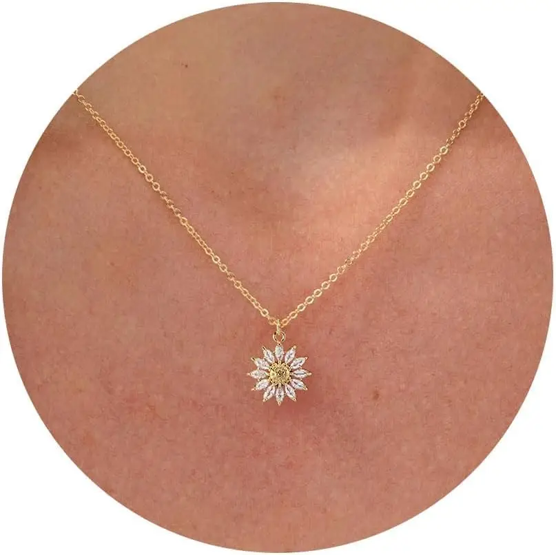 Gold Necklace Women's Delicate Horn Star of David Butterfly Sun Lotus Pendant Chain Waterproof Skin-Friendly Jewelry
Gold Necklace Women's Delicate Horn Star of David Butterfly Sun Lotus Pendant Chain Waterproof Skin-Friendly Jewelry