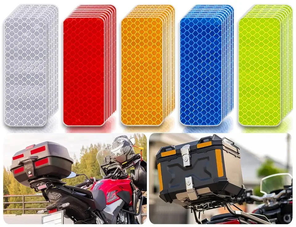 10pcs/set Car Motorcycle Bumper Reflective Safety Strip Stickers Enhance Your Night Driving Security Style for Car Trailer Bike
10pcs/set Car Motorcycle Bumper Reflective Safety Strip Stickers Enhance Your Night Driving Security Style for Car Trailer Bike