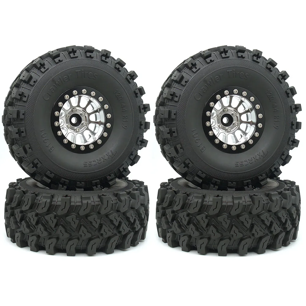 TxxRcss 238g Super Heavy RC 1.9 Beadlock Wheel & Tire Set (4-Piece) for 1/10 SCX10 SCX10 SCX10 Pro TRX4 TRX6 Gen7/8 RC Crawler C
TxxRcss 238g Super Heavy RC 1.9 Beadlock Wheel & Tire Set (4-Piece) for 1/10 SCX10 SCX10 SCX10 Pro TRX4 TRX6 Gen7/8 RC Crawler C