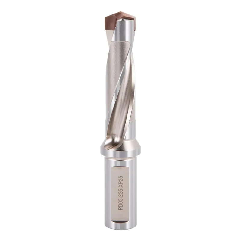 Center bit for stone drilling, back-pull crown bit, extended inner cold deep hole bit