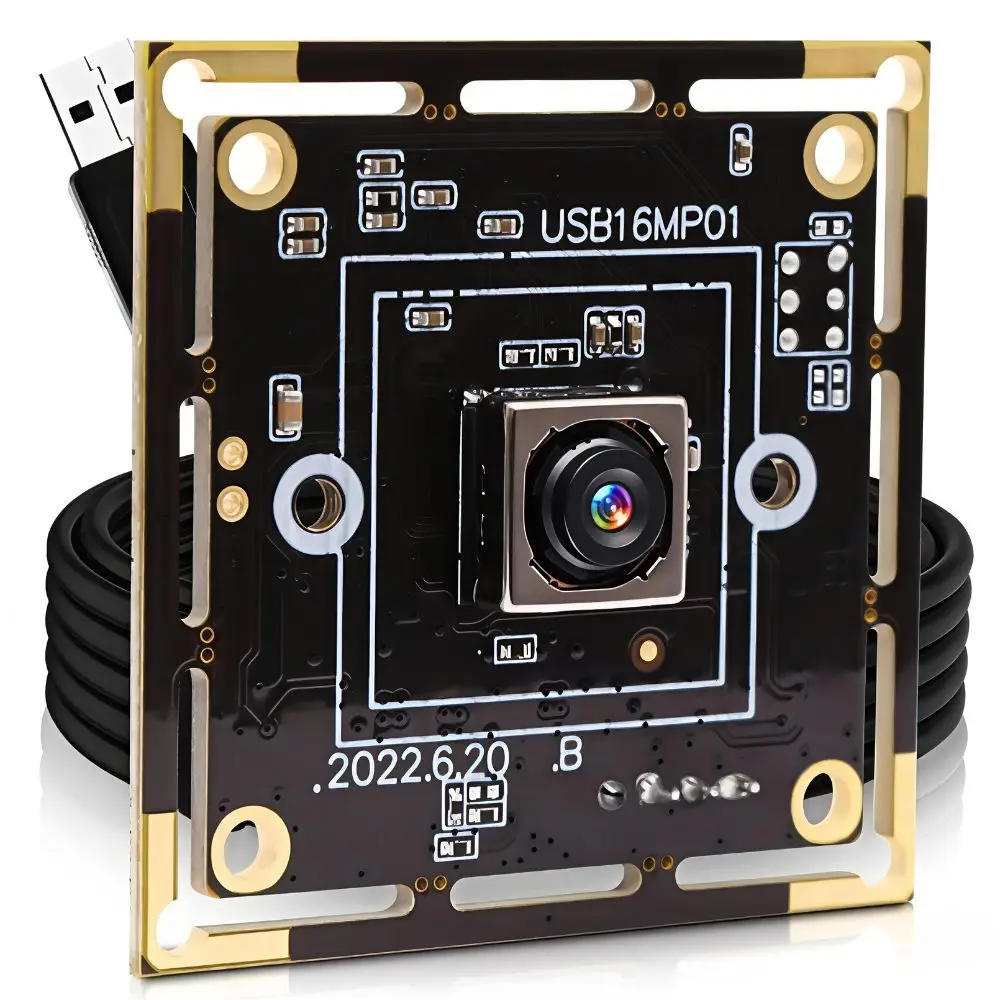 ELP 16MP Autofocus USB Camera IMX298 Sensor UVC Webcam for Barcode QR Code Identification
ELP 16MP Autofocus USB Camera IMX298 Sensor UVC Webcam for Barcode QR Code Identification