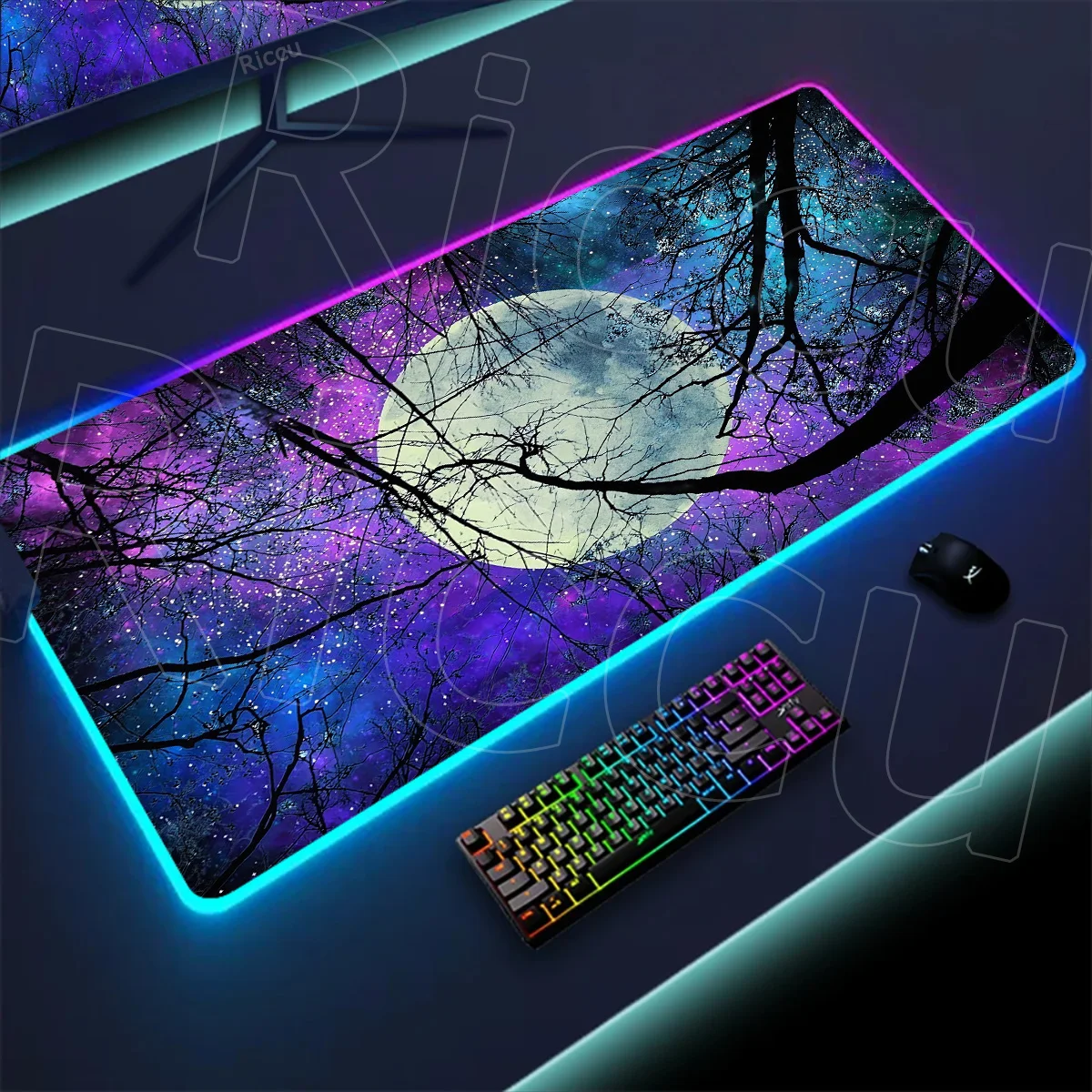 HD Moon Wallpaper Gaming Mouse Pad Backlight Carpet Large Rgb Rubber Non-slip Mat Moon Mousepad Led Pc Gamer Speed Deskmat 90x40
HD Moon Wallpaper Gaming Mouse Pad Backlight Carpet Large Rgb Rubber Non-slip Mat Moon Mousepad Led Pc Gamer Speed Deskmat 90x40